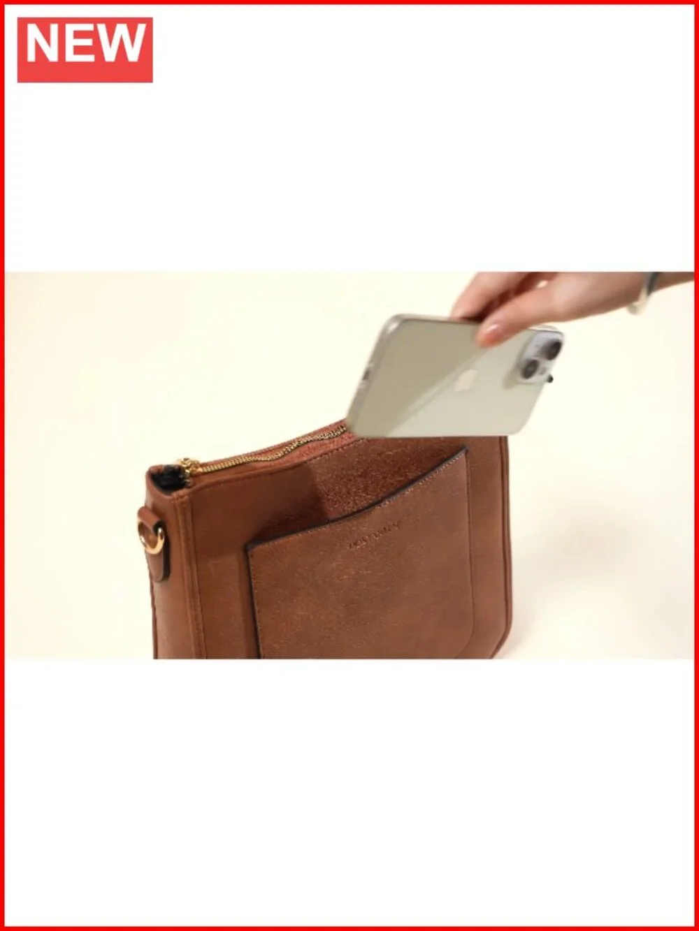 Crossbody Bag for Women Vegan Leather Guitar Strap Purse